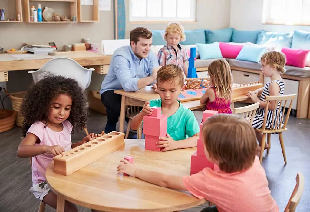 Younger children learn from the elder ones